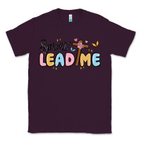 Plum spirit lead me Classic Tee - MaliasSmallBusiness