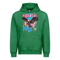 Emerald Born to be free Urban Hoodie - FaDigitalArtStudio