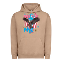 Pigment Burro Born to be free Urban Hoodie - FaDigitalArtStudio