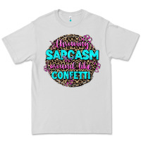 Dove Grey throwing sarcasm around like confetti Premium Tee - AdoDesignShop