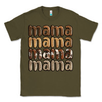 Army Green faux sequins mama Classic Tee - JahusDesignShop