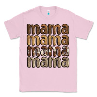 Bubblegum Pink faux sequins mama Classic Tee - JahusDesignShop