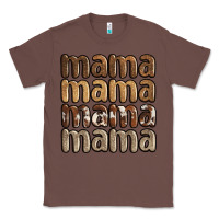 Chestnut faux sequins mama Classic Tee - JahusDesignShop