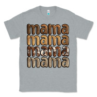 Heather Grey faux sequins mama Classic Tee - JahusDesignShop