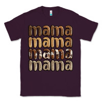 Plum faux sequins mama Classic Tee - JahusDesignShop