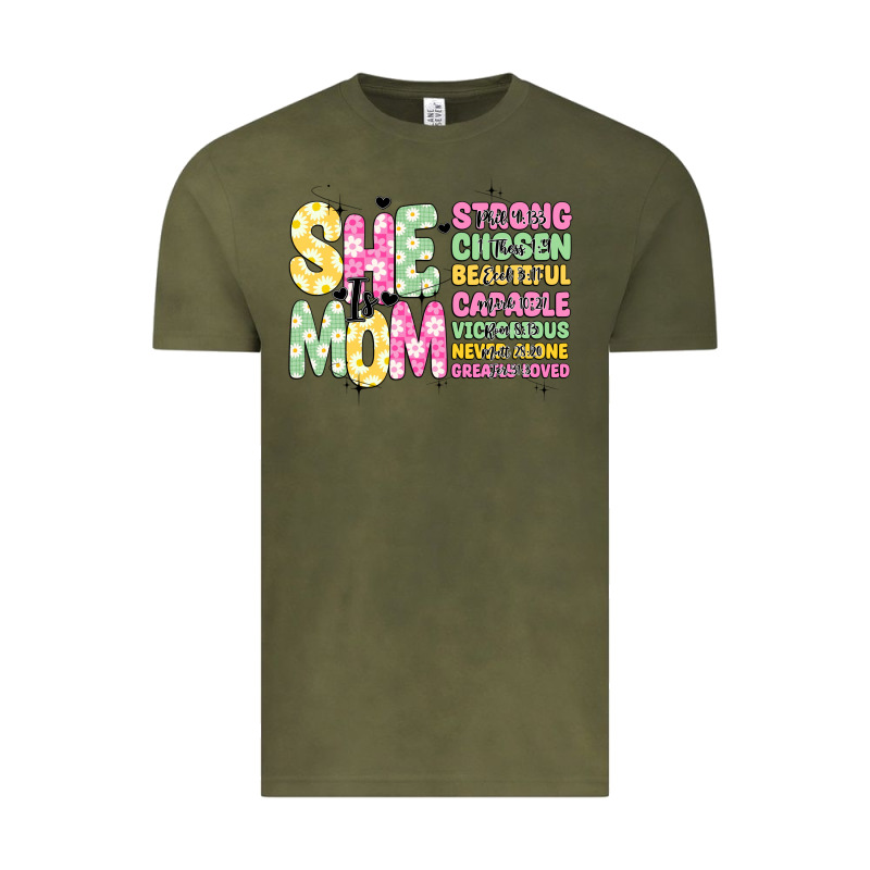 She Is Mom Vintage Tee by JahusDesignShop | Teevron