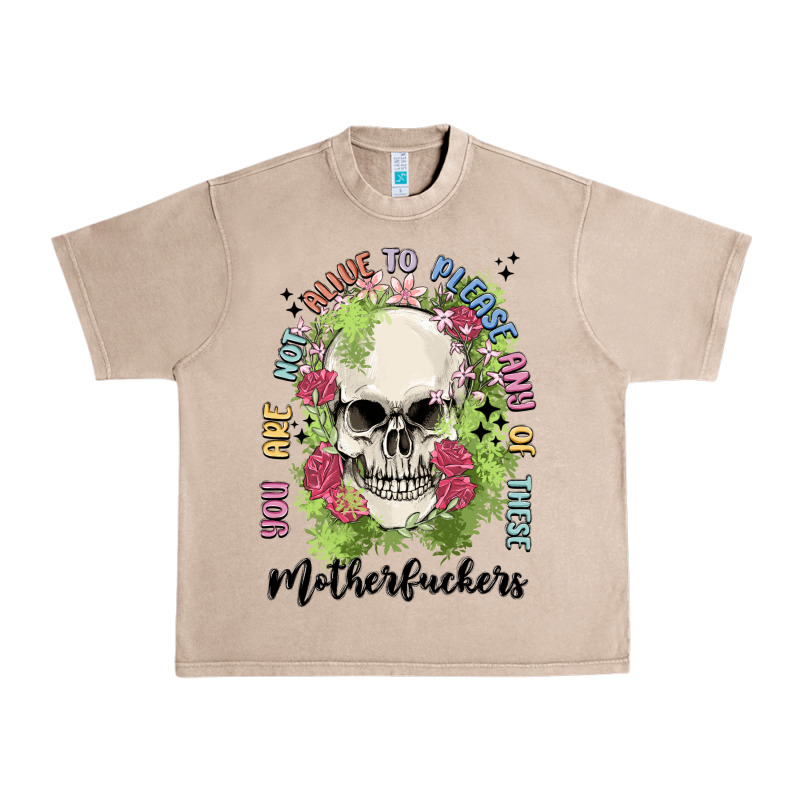 Not Alive To Please Urban Heavy Tee by MaliasSmallBusiness | Teevron