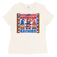 Bone all american gnomes Ladies Tee - HRA Design Shop