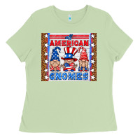Matcha all american gnomes Ladies Tee - HRA Design Shop