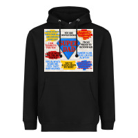 Black super dad Heavyweight Hoodie - TumblerDesignByShophia