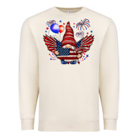 Gnome With 4th Of July Elements Premium Sweatshirt | Teevron
