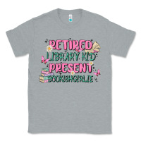 Heather Grey retired library kid present bookish girlie Classic Tee - MaliasSmallBusiness