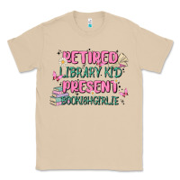 Mushroom retired library kid present bookish girlie Classic Tee - MaliasSmallBusiness