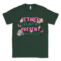 Sports Green retired library kid present bookish girlie Classic Tee - MaliasSmallBusiness