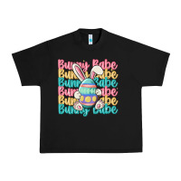 Black bunny babe Urban Heavy Tee - MaliasSmallBusiness