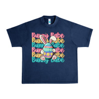 Navy bunny babe Urban Heavy Tee - MaliasSmallBusiness