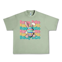 Oil Green bunny babe Urban Heavy Tee - MaliasSmallBusiness