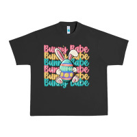 Pigment Black bunny babe Urban Heavy Tee - MaliasSmallBusiness