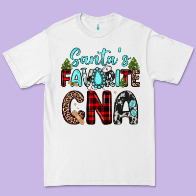 Santas Favorite Cna Premium Tee Designed By Jahusdesignshop