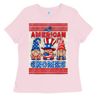 Bubblegum Pink all american gnomes air freshener Ladies Tee - HRA Design Shop