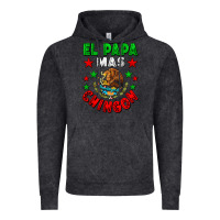 Vintage Black El Papa Mas Chingon Mexican Vintage Hoodie - LillyAllenDesigns