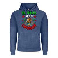 Vintage Denim El Papa Mas Chingon Mexican Vintage Hoodie - LillyAllenDesigns