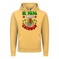 Vintage Mustard El Papa Mas Chingon Mexican Vintage Hoodie - LillyAllenDesigns