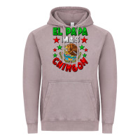Vintage Zinc El Papa Mas Chingon Mexican Vintage Hoodie - LillyAllenDesigns