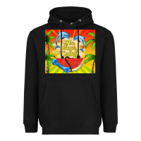 Black the beach is calling Heavyweight Hoodie - TumblerDesignByShophia