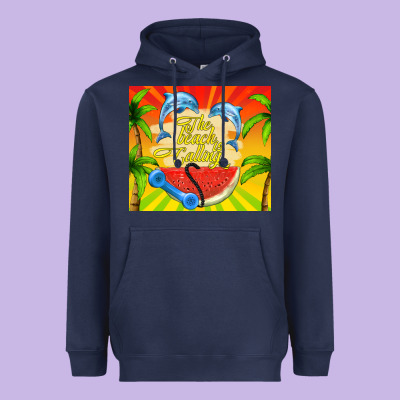 The Beach Is Calling Heavyweight Hoodie Designed By Tumblerdesignbyshophia