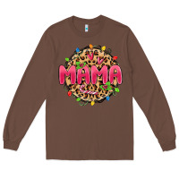 Chestnut mama christmas lights Long Sleeve Tee - MaliasSmallBusiness