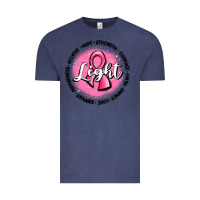 Vintage Denim fight breast cancer Vintage Tee - MaliasSmallBusiness