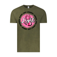 Vintage Olive fight breast cancer Vintage Tee - MaliasSmallBusiness
