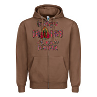 Chestnut La mejor Madre Del Mundo Mundial Zipper Hoodie - Bettercallsaul