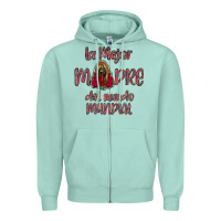 Seafoam La mejor Madre Del Mundo Mundial Zipper Hoodie - Bettercallsaul