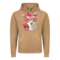 Vintage Camel cute baby lamb valentines day Vintage Hoodie - Jasminsmagicworld