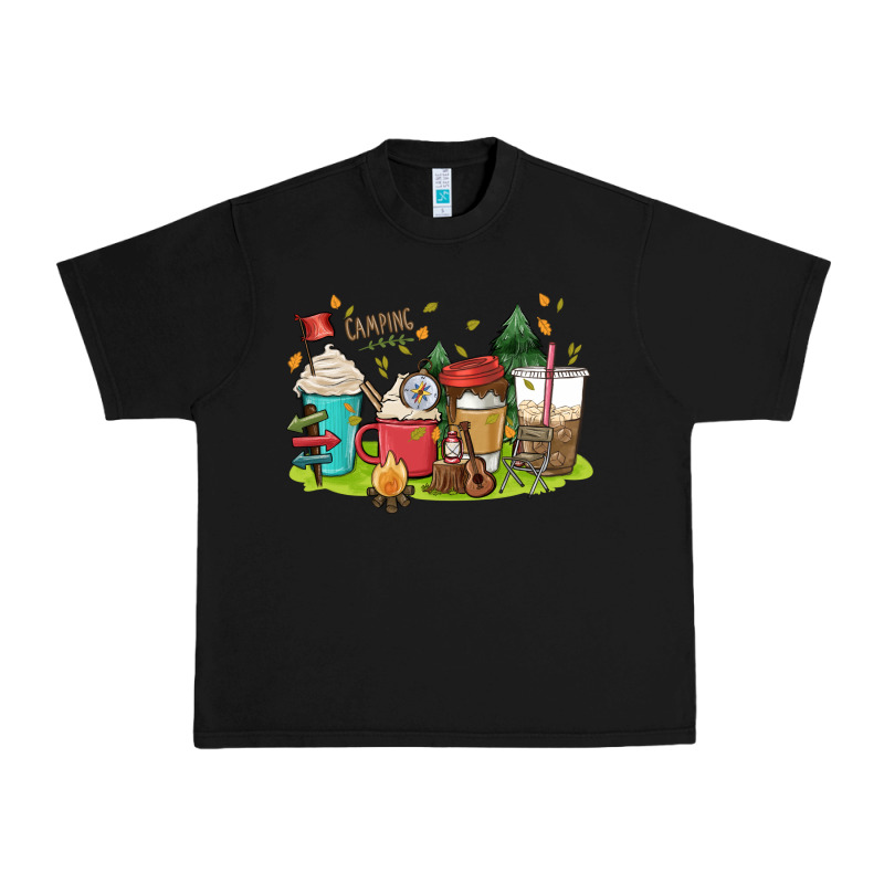 Camp Coffee Drink Urban Heavy Tee by MaliasSmallBusiness | Teevron