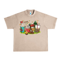 French Oak camp coffee drink Urban Heavy Tee - MaliasSmallBusiness