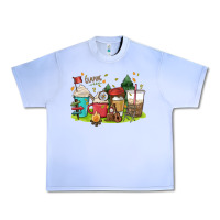 Grape Ice camp coffee drink Urban Heavy Tee - MaliasSmallBusiness