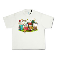 Pistachio camp coffee drink Urban Heavy Tee - MaliasSmallBusiness