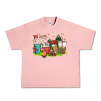 Salmon camp coffee drink Urban Heavy Tee - MaliasSmallBusiness