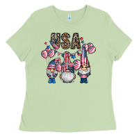 Matcha usa america gnome Ladies Tee - CowhideDigitalArt