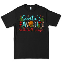 Black santa s favorite basketball player Premium Tee - JahusDesignShop