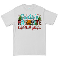 Dove Grey santa s favorite basketball player Premium Tee - JahusDesignShop