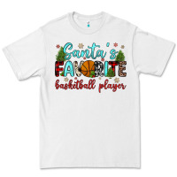 White santa s favorite basketball player Premium Tee - JahusDesignShop