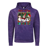 Cloud Purple chillin with my snowies Vintage Hoodie - BarkalooDesign