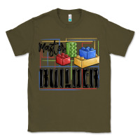 Army Green master builder Classic Tee - MaliasSmallBusiness