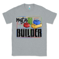 Heather Grey master builder Classic Tee - MaliasSmallBusiness