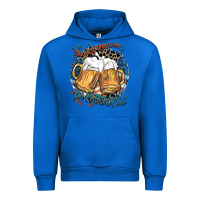 Cobalt I'm not drunk i'm patriotic Urban Hoodie - FaDigitalArtStudio