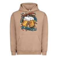 Pigment Burro I'm not drunk i'm patriotic Urban Hoodie - FaDigitalArtStudio